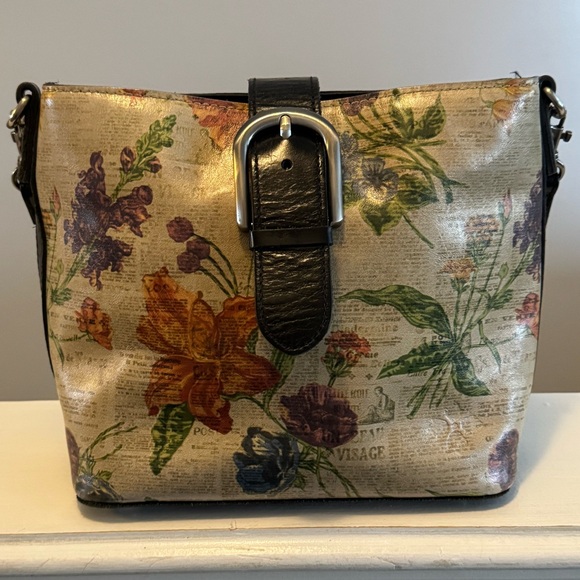 Patricia Nash Multicolor Floral Leather Crossbody Bag - Picture 2 of 12